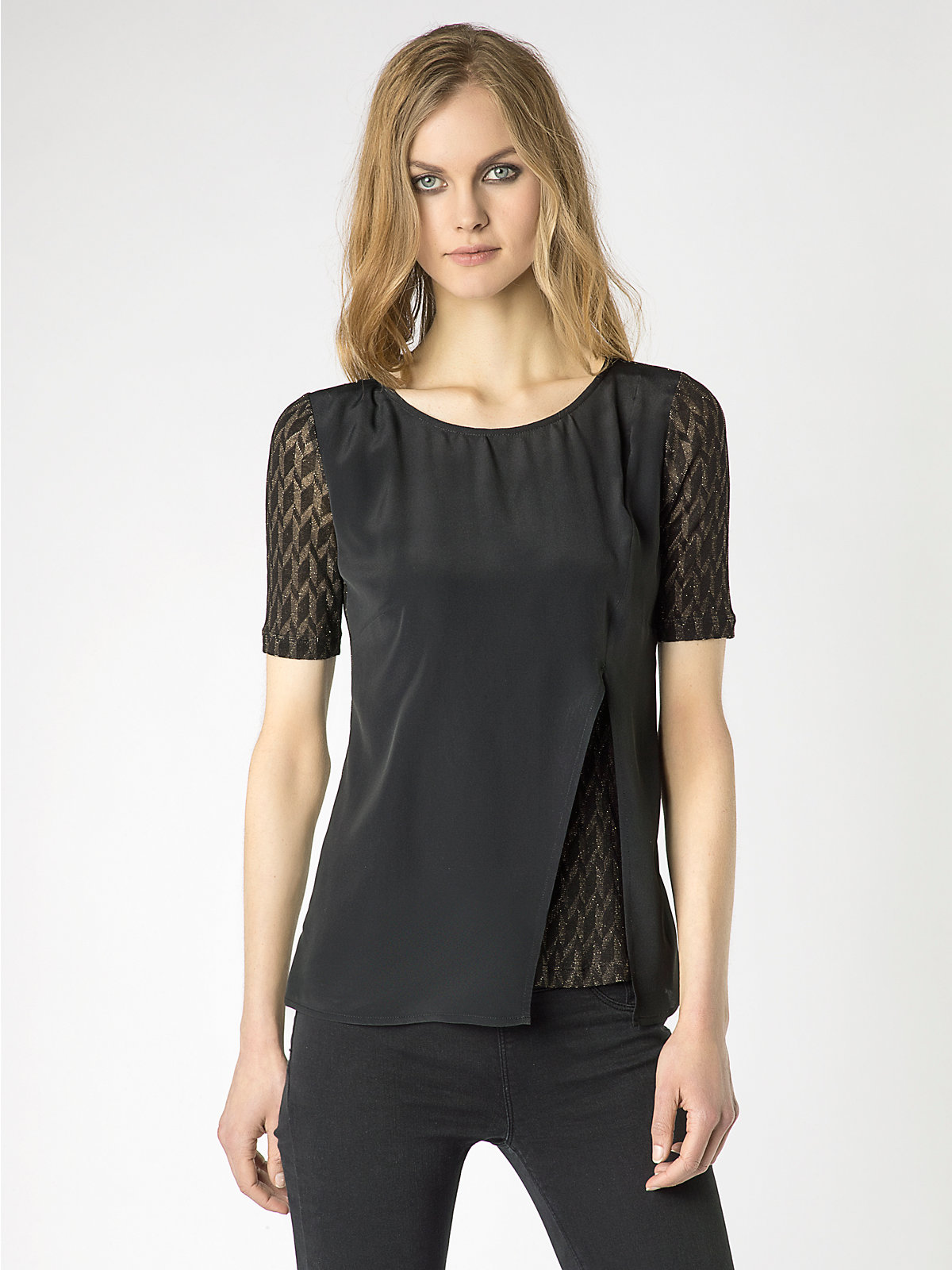 Patrizia pepe top in jersey ... Patrizia pepe top in jersey ...