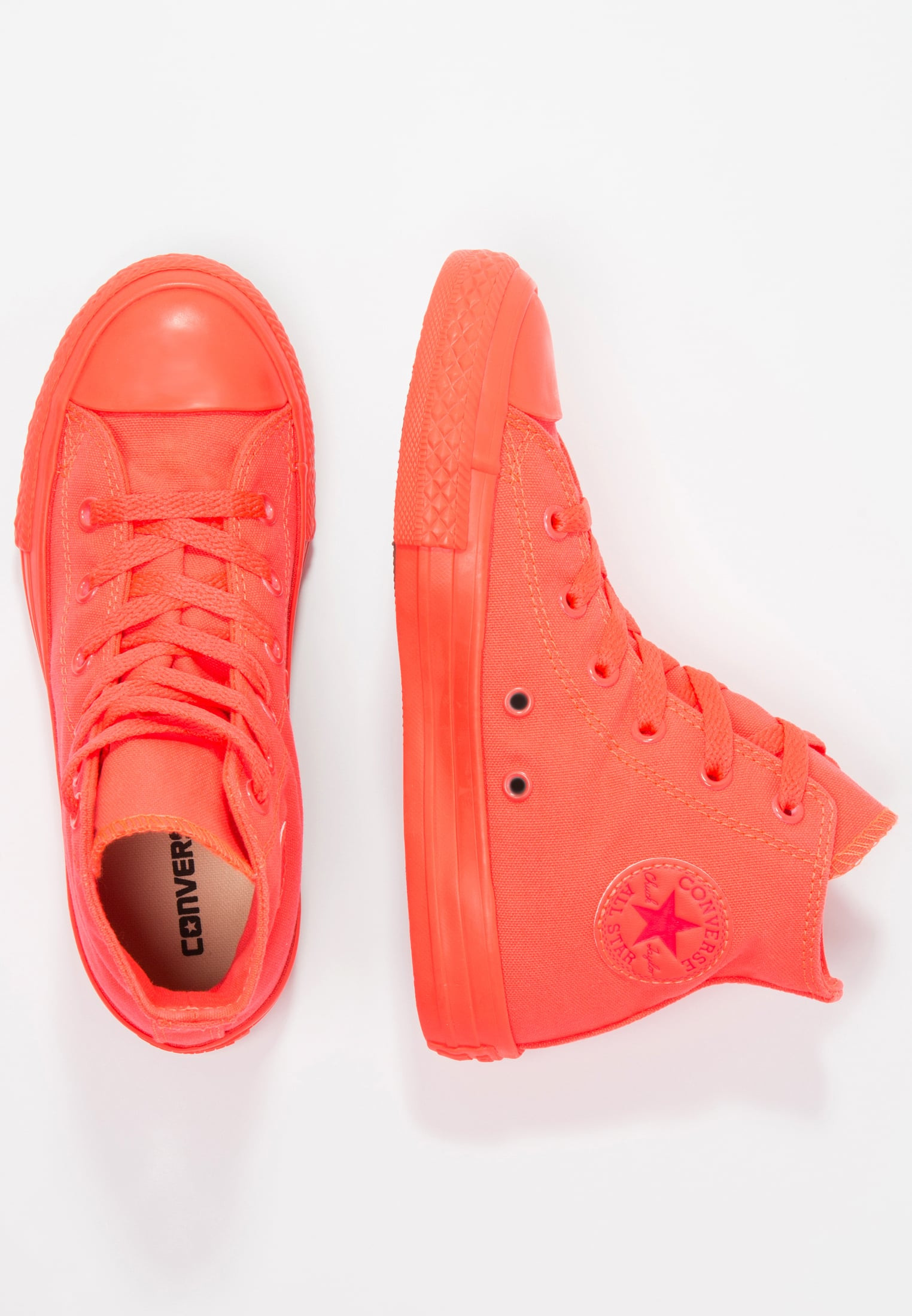 converse orange fluo