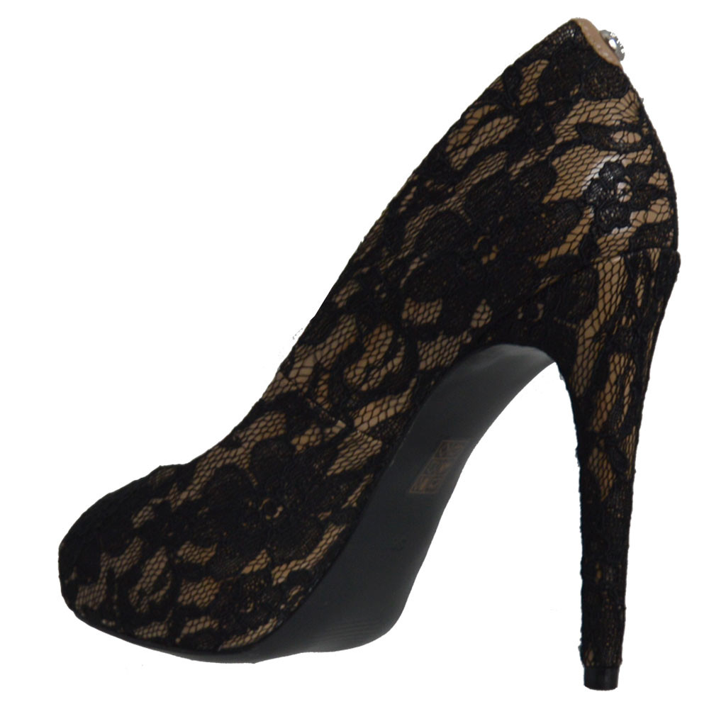 guess lace heels