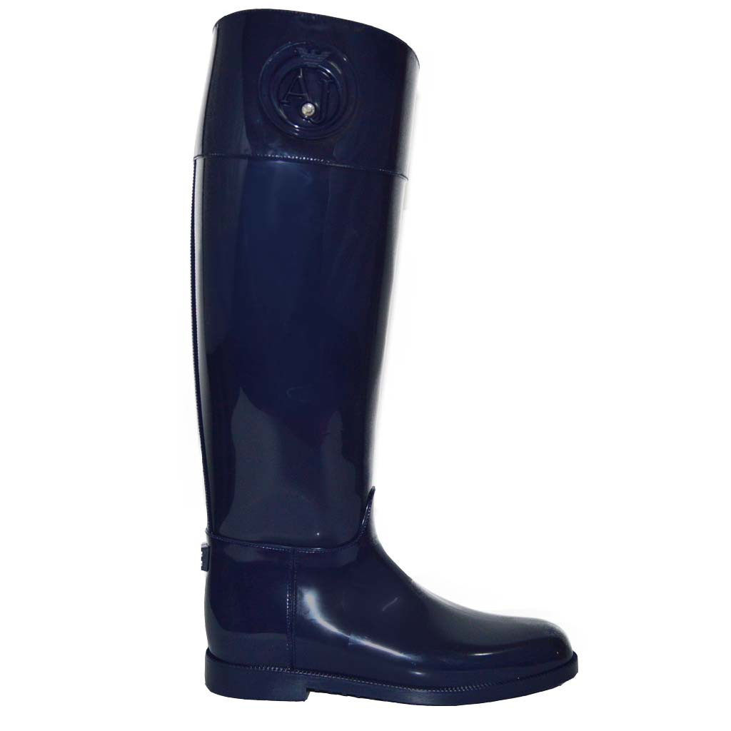 armani jeans rain boots