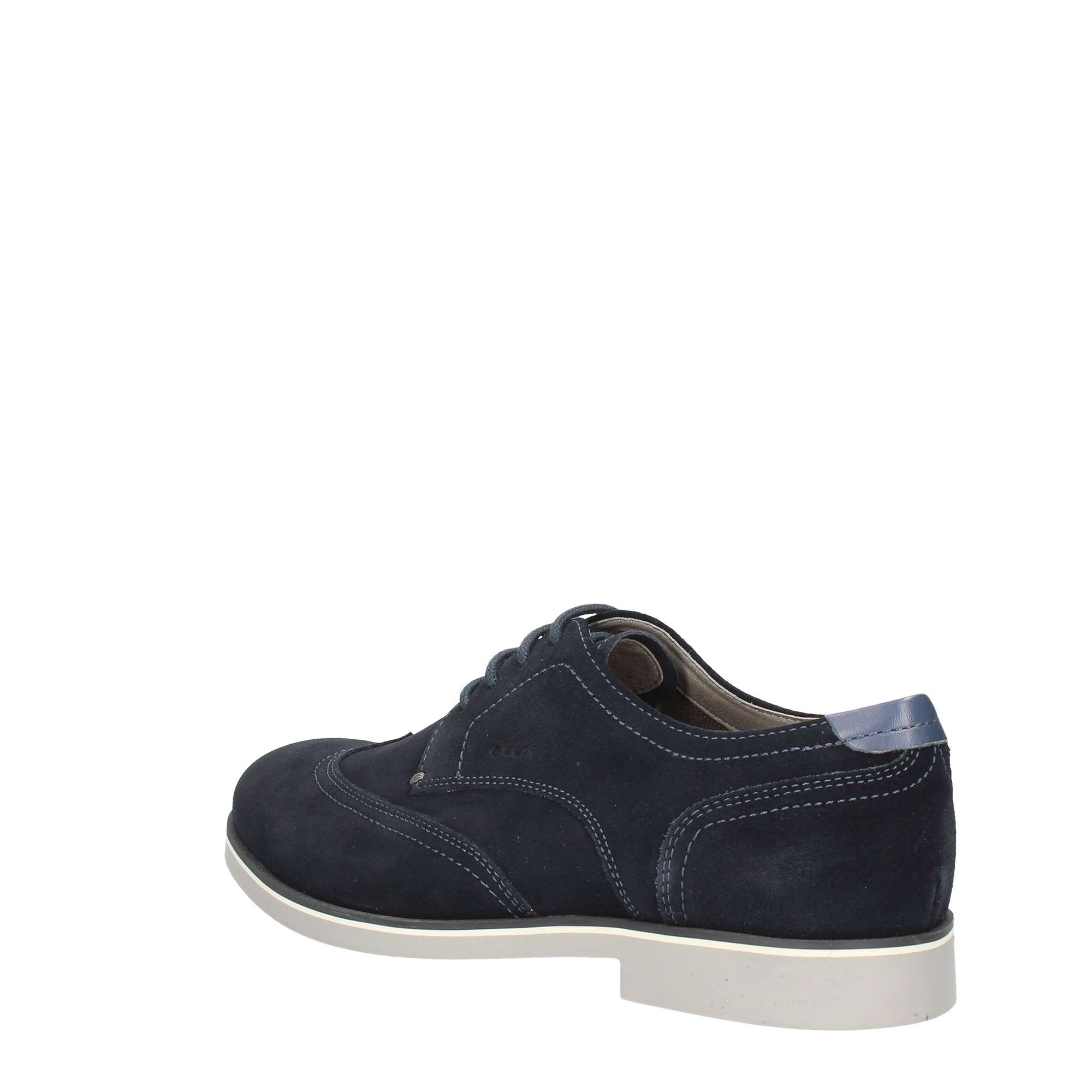 Scarpe Geox uomo Stringate in camoscio blu U620TA 22C4064