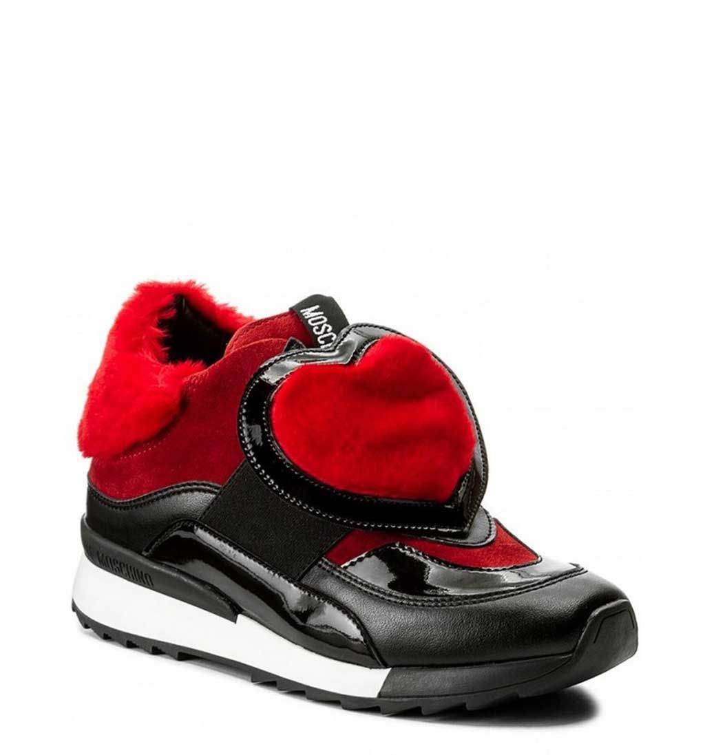moschino bow trainers