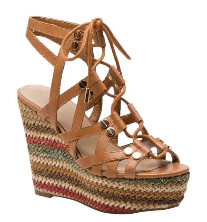 sandali con zeppa guess