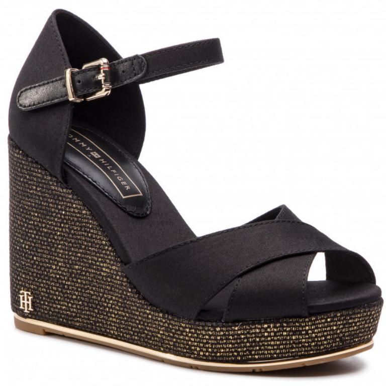 Sandali tommy hilfiger zeppa online
