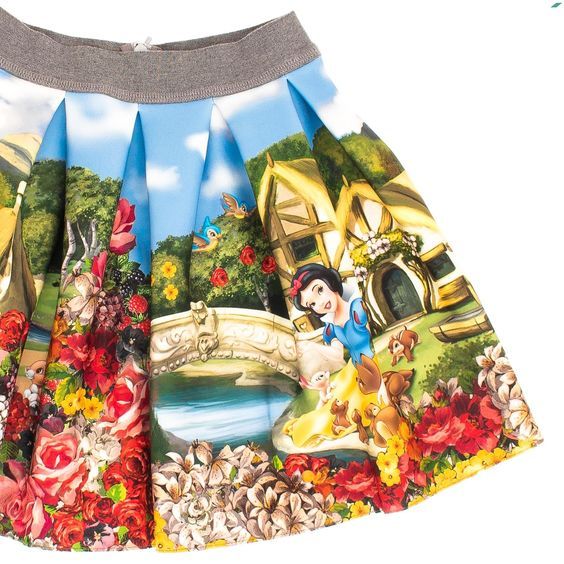 Monnalisa Gonna in fantasia biancaneve 110712 06150084 Shop