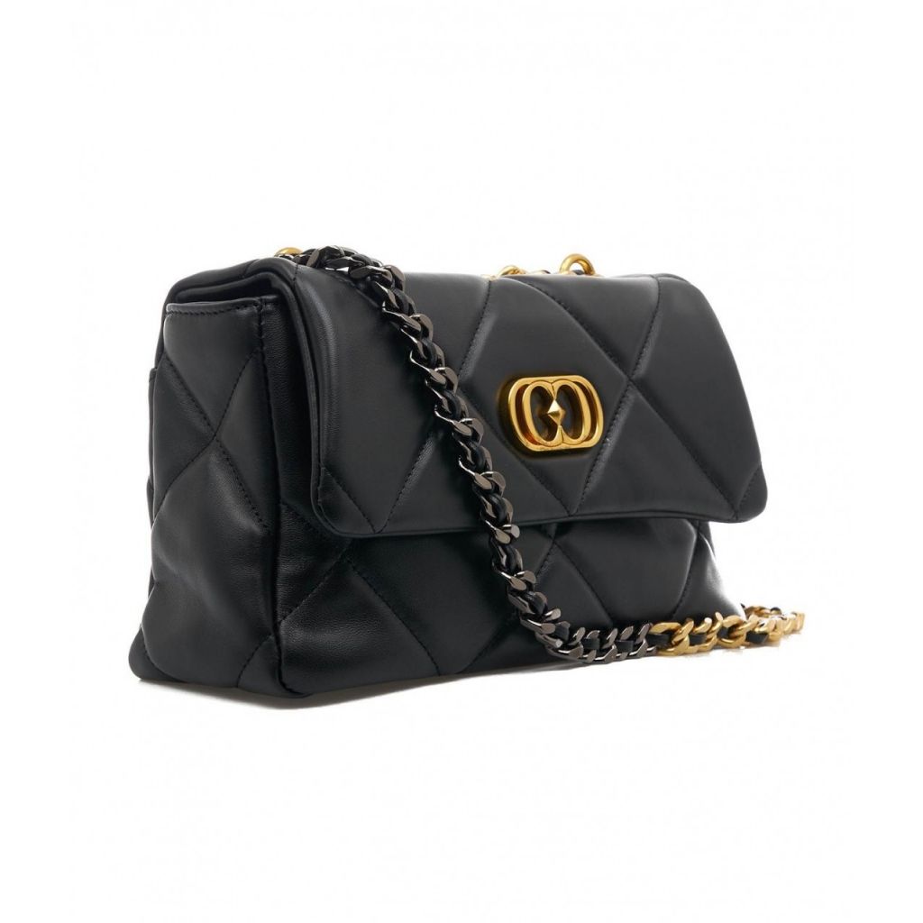 La Carrie Bag Borsa a Tracolla 112P BA 900 LEABLK Nuova