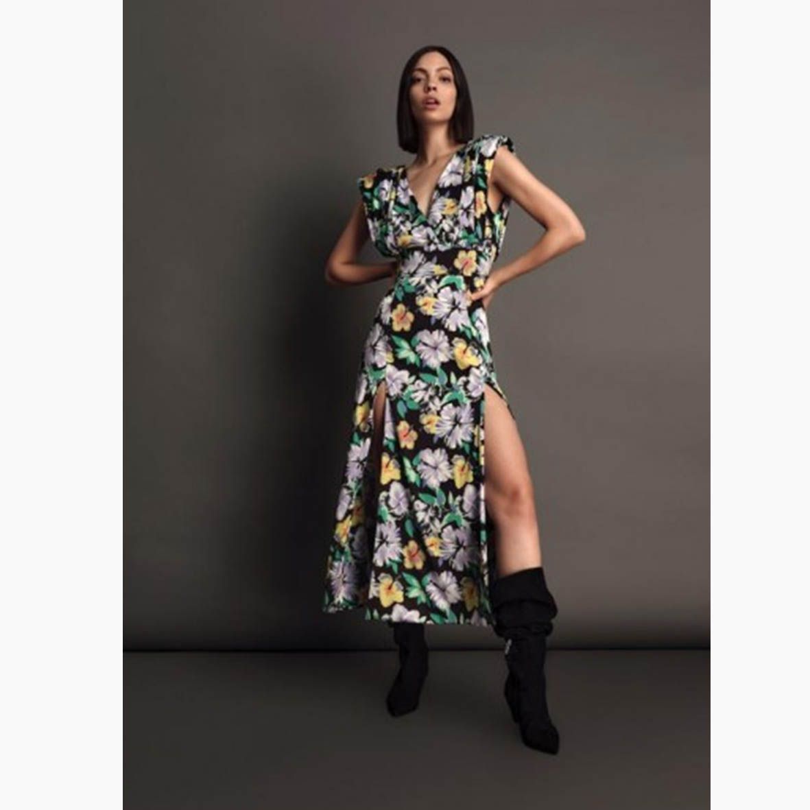 MARIUCCIA MILANO ABITO 215056FIORI Nuova Collezione P E 2021