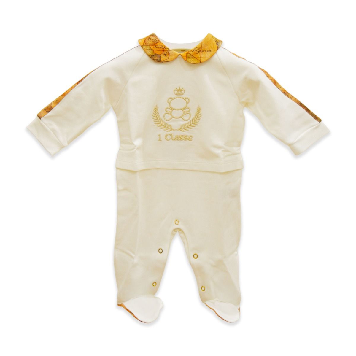 Alviero Martini 1 Classe Tutina 2591R1858CREAMGEO IST Nuova