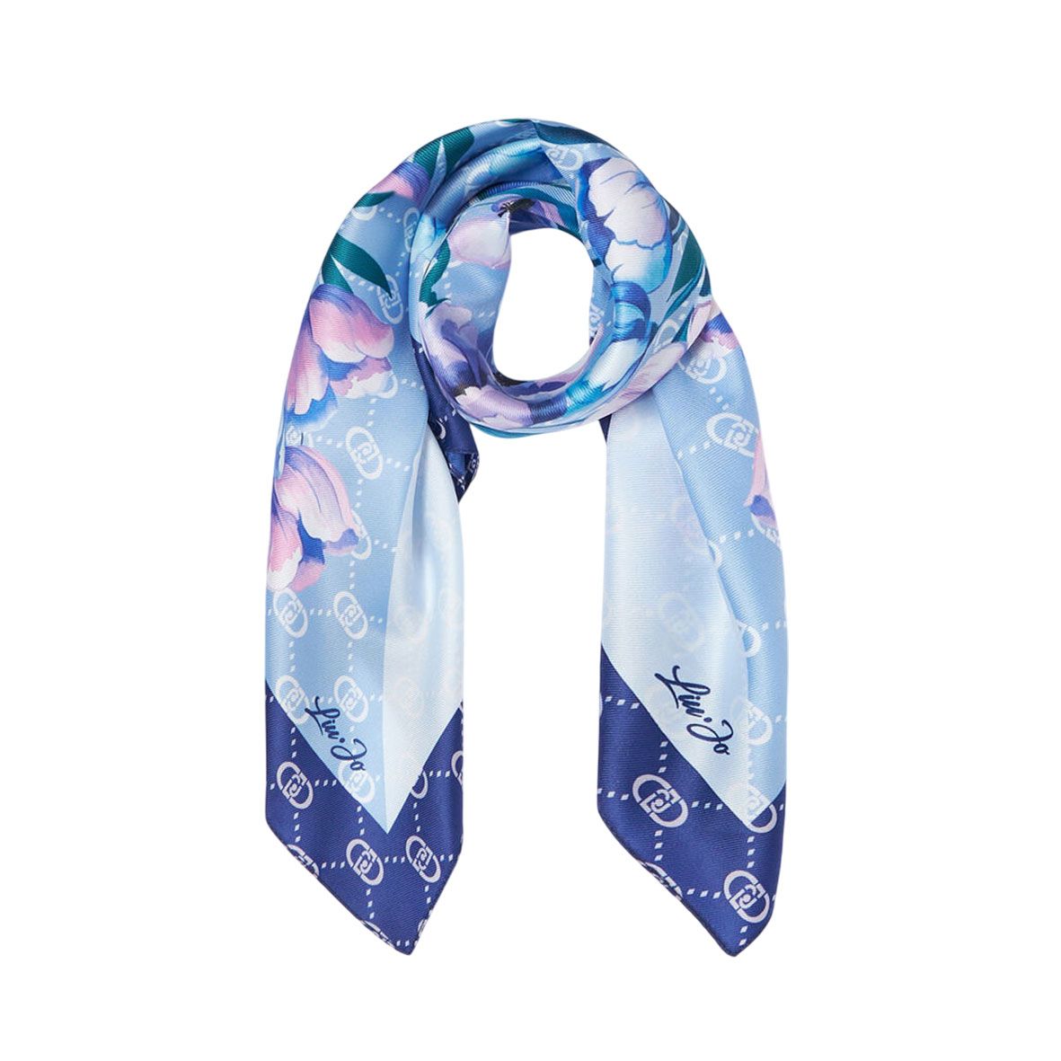 Foulard Liu Jo Donna – 100% Modal, Colore Naturale, Taglia Unica, Modello 2A4021T0300