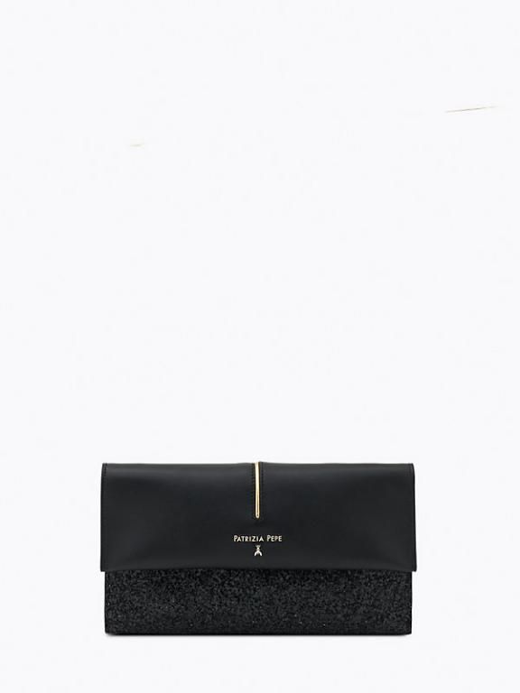 Pochette nera hotsell patrizia pepe