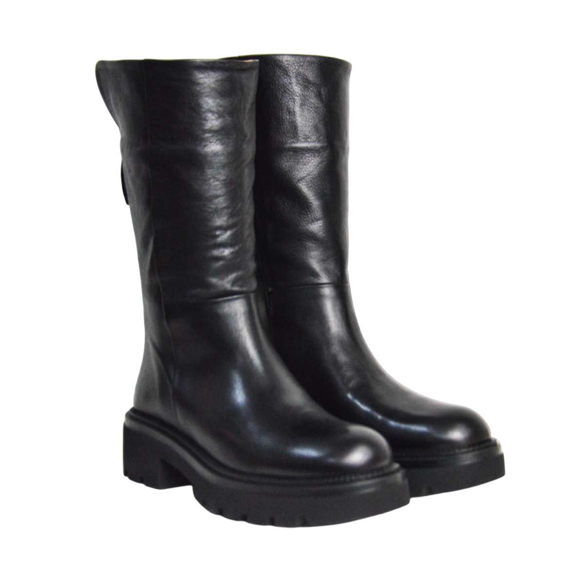 Kefas Stivali Invernali Donna Kalinka New - Scamosciato Idro, Fodera In Lana, Suola Gomma - Modello Neve - 5