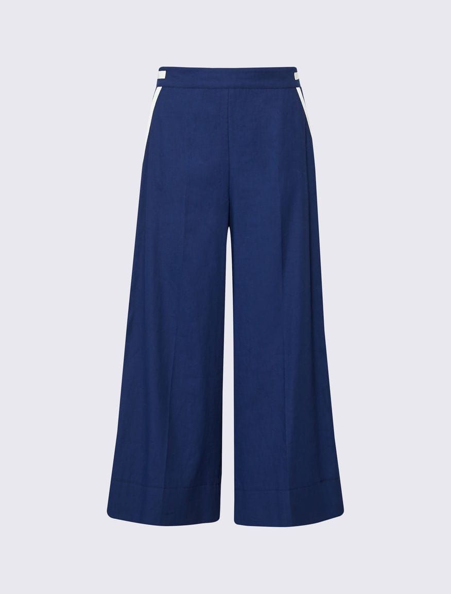 Marella pantaloni cropped 31311892000 003 Piega stirata fronte e retro