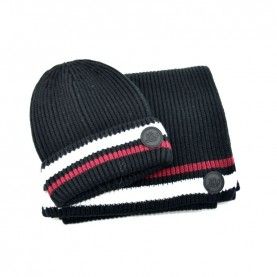 Jhon Richmond Set Cappello e Sciarpa |4969RIGHE |Nuova Collezione AI  2020-2021