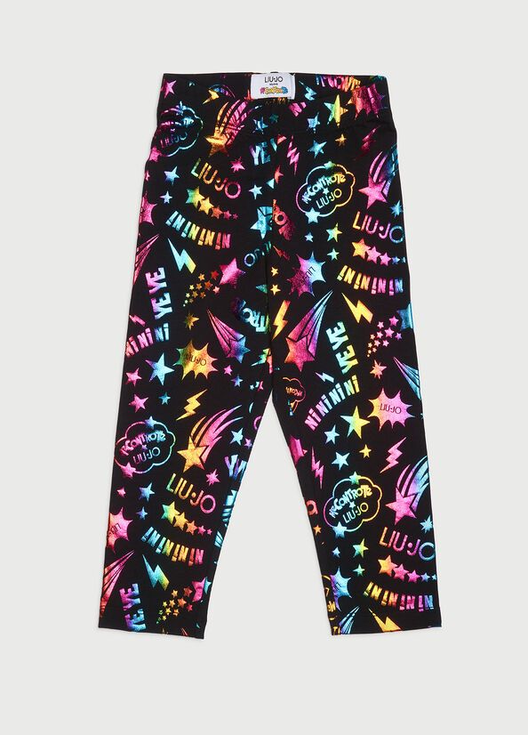 LIU JO ME CONTRO TE LEGGINGS | 4B1365TX19022222 | Nuova Collezione P/E 2021