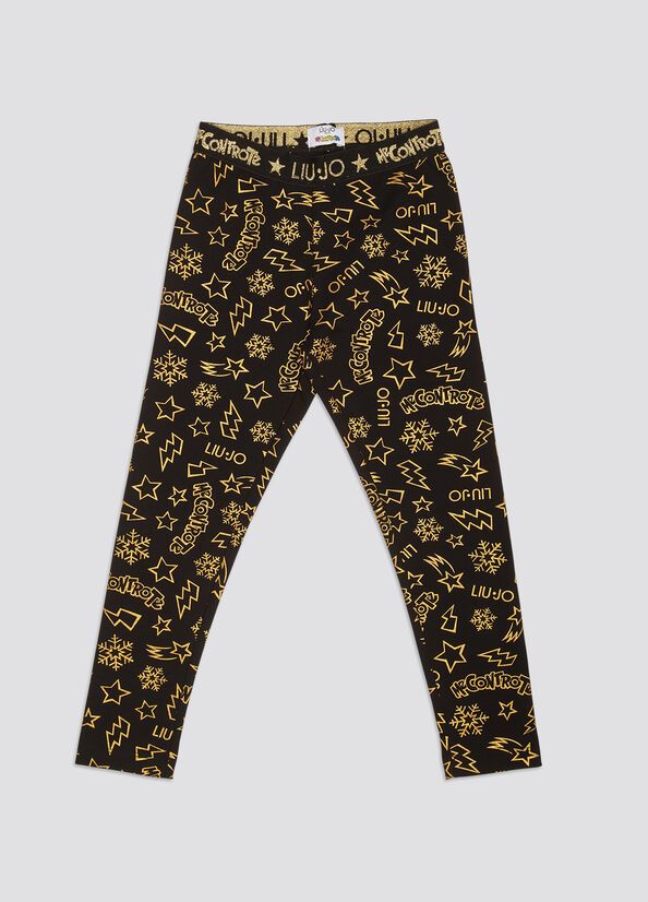 Liu Jo Me Contro Te Leggings | 4G1385TX19022222 | Nuova Collezione A-I  2021-2022