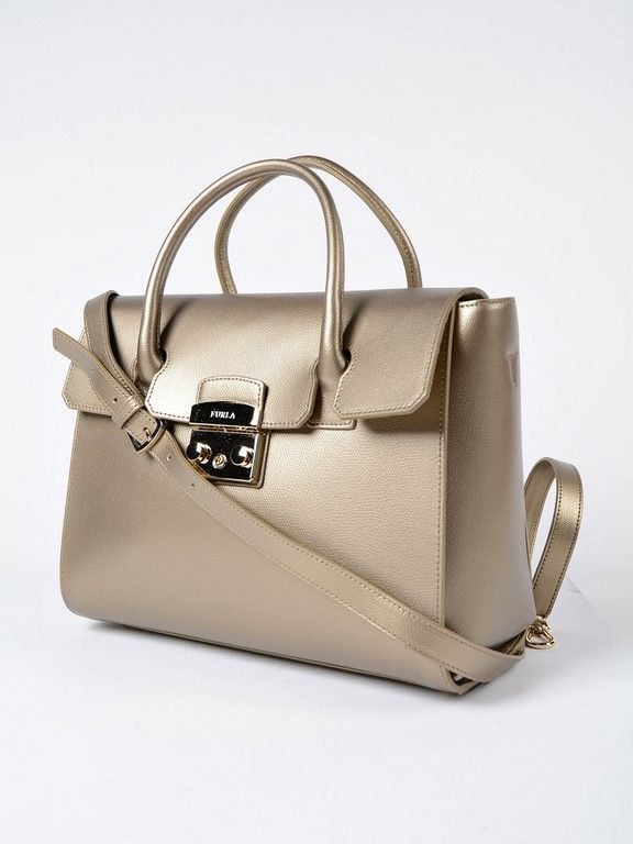 Furla Metropolis Borsa in pelle | 903834BR0-BRONZO | Shop Online