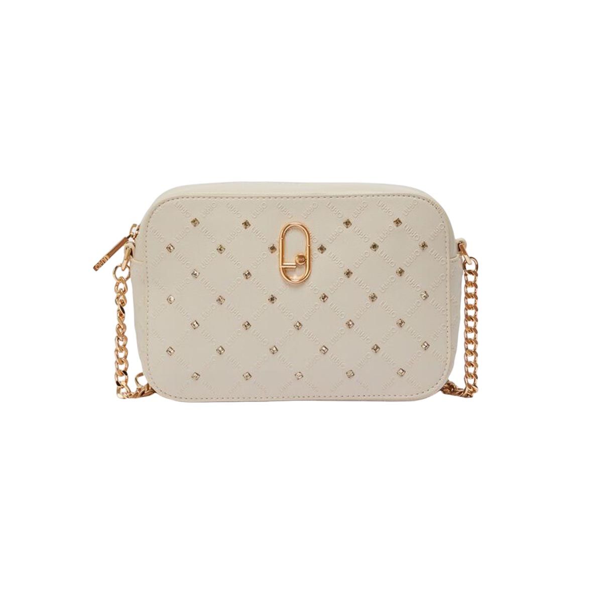 Borsa Donna Tracolla Piccola Liu Jo Beige AA1174E008761310 | Valigeria.it