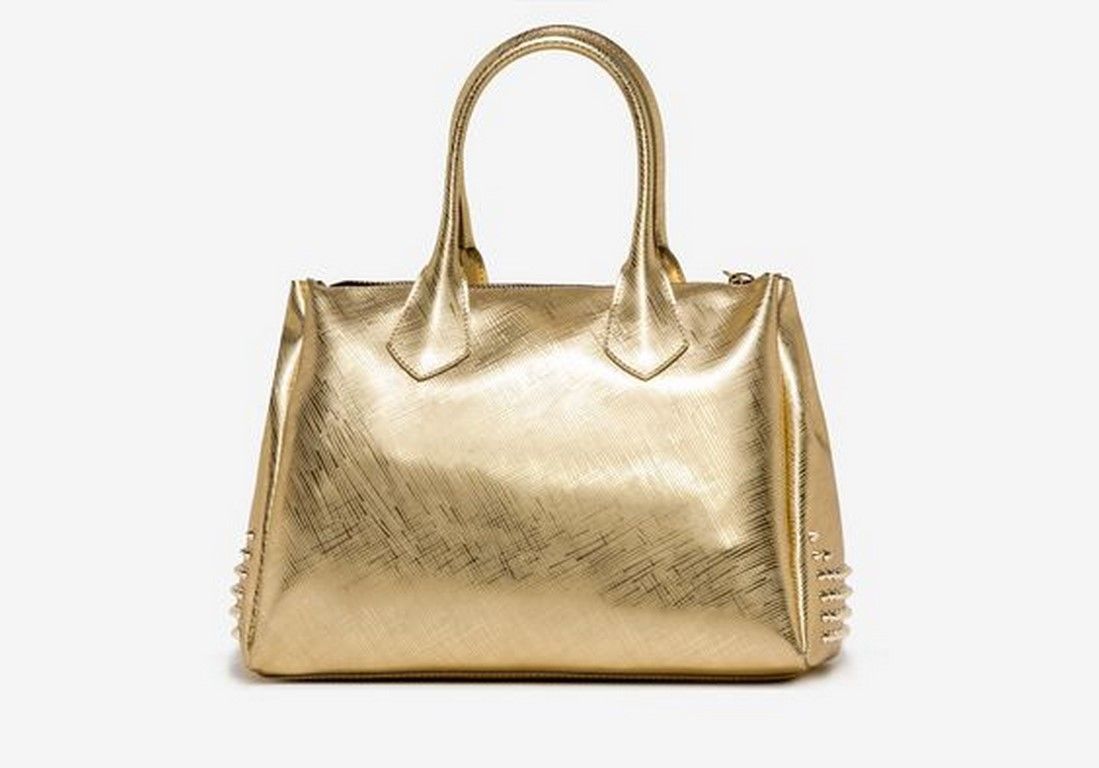 Gum by Gianni Chiarini Borsa a Mano grande oro BS19010099.Shop Online