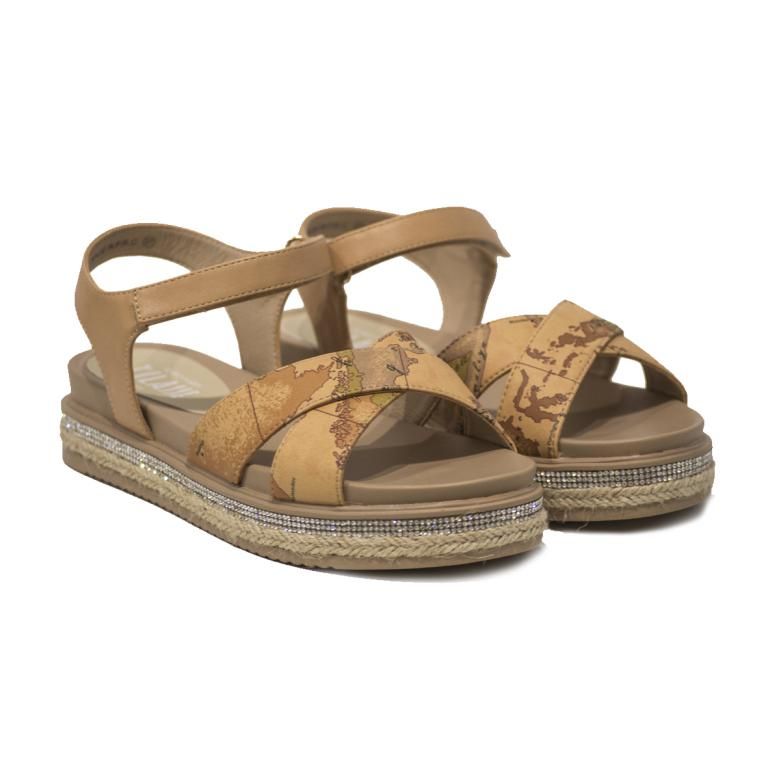 Alviero martini 1 classe junior sandali. donna fratinardi cinturini beige -  Stileo.it