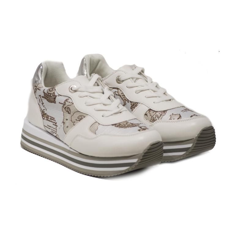 Sneakers bianche alviero martini best sale