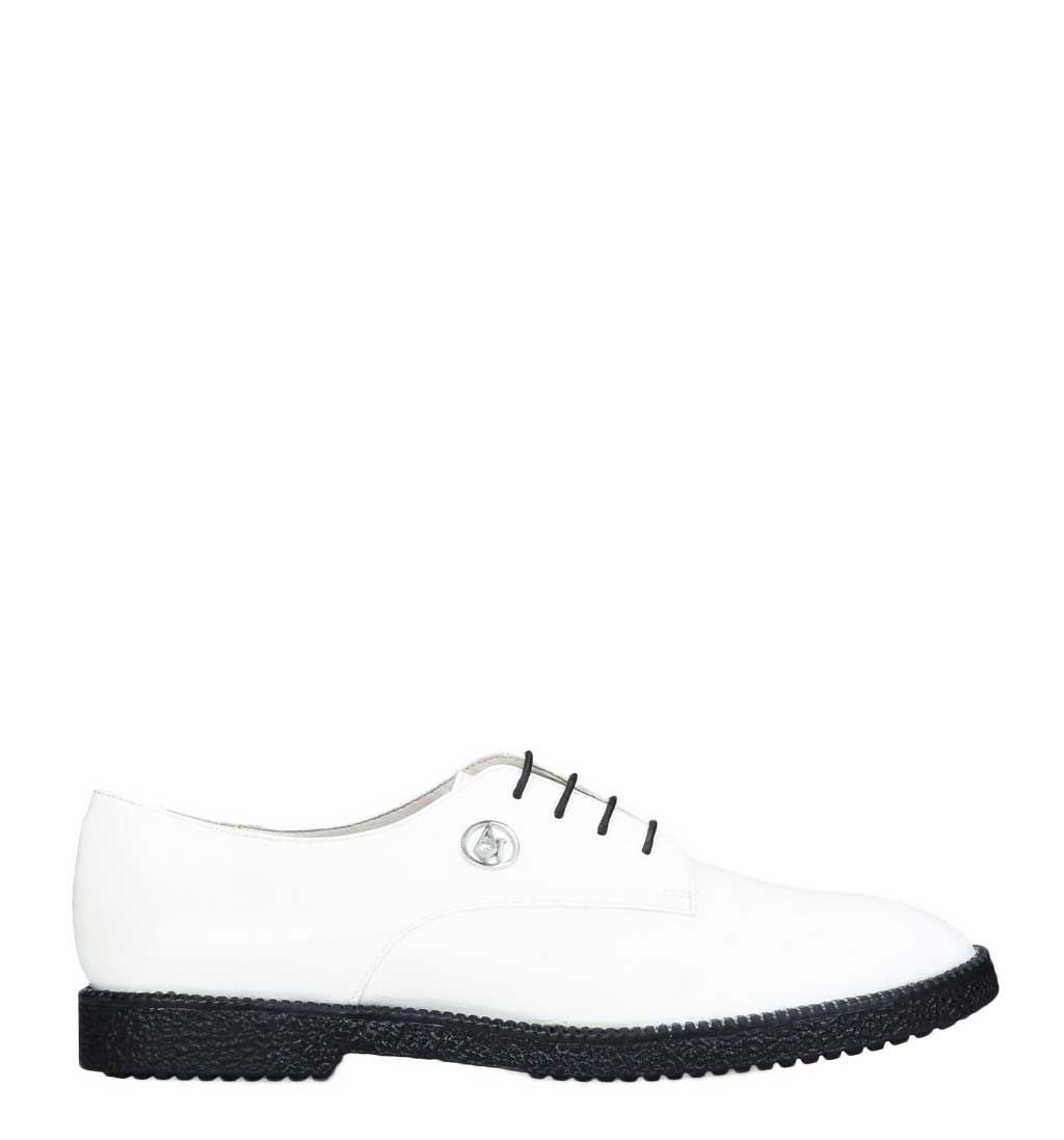 Armani Jeans stringate in pelle bianca 925045 6A402 00010 Spedizione gratuita