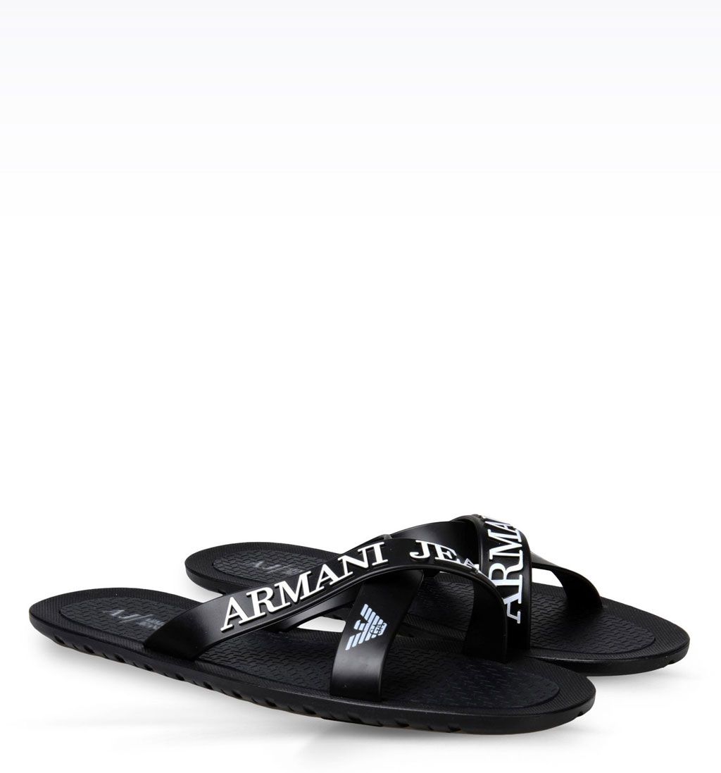 armani jeans sandals