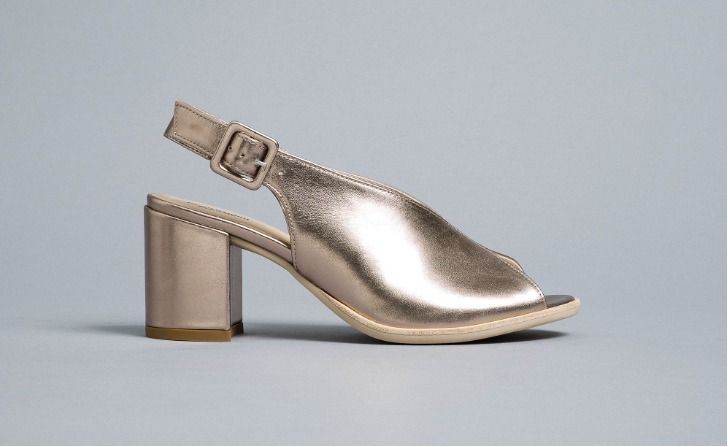 Art. E012564D 312 - Sandali Donna in Pelle - Bronzo - NeroGiardini