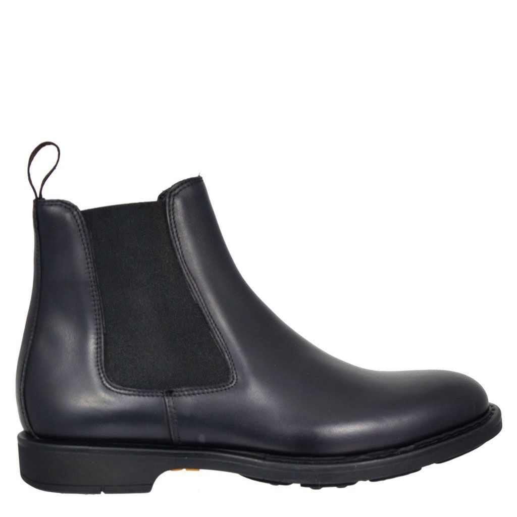 francesine basse nere lucide