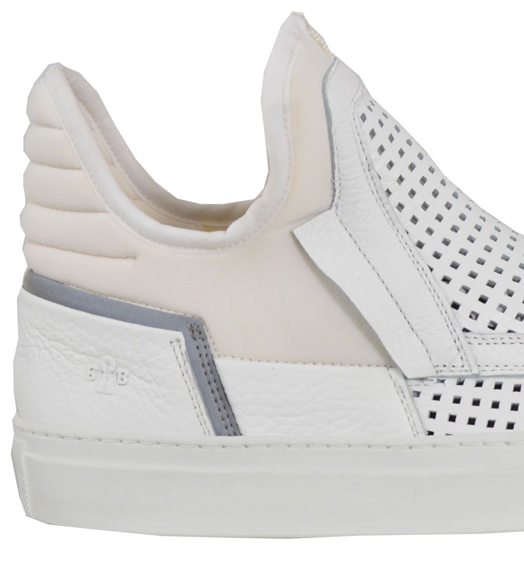 Bruno Bordese sneakers donna in pelle traforata bianca Shop online