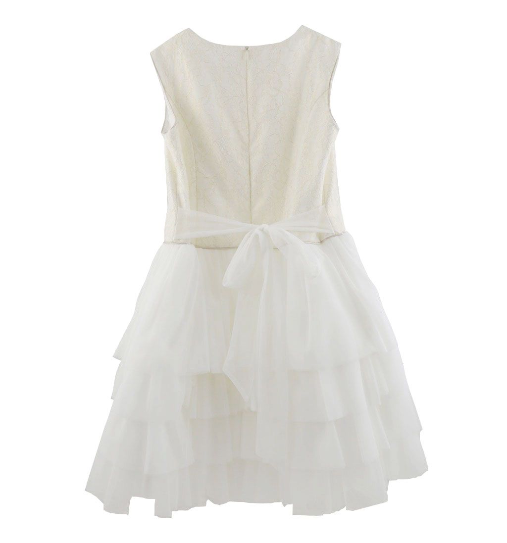 Carlo Pignatelli Junior vestito cerimonia bambina con dettaglio in
