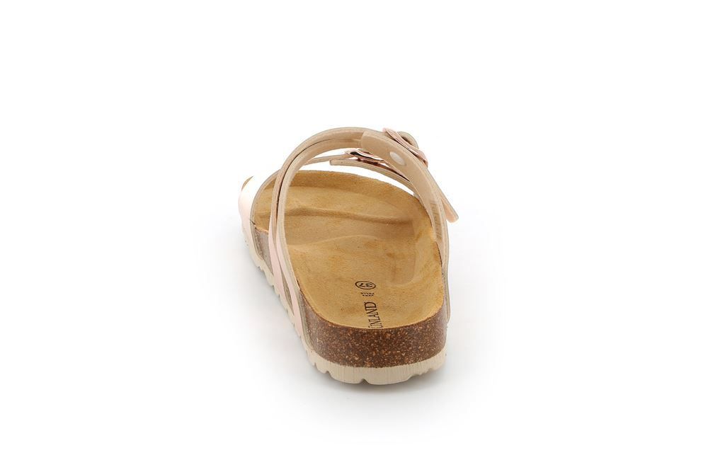 CIABATTA A DUE FASCE ZEPPA IN SUGHERO MEMI GRUNLAND DONNA | Coppola