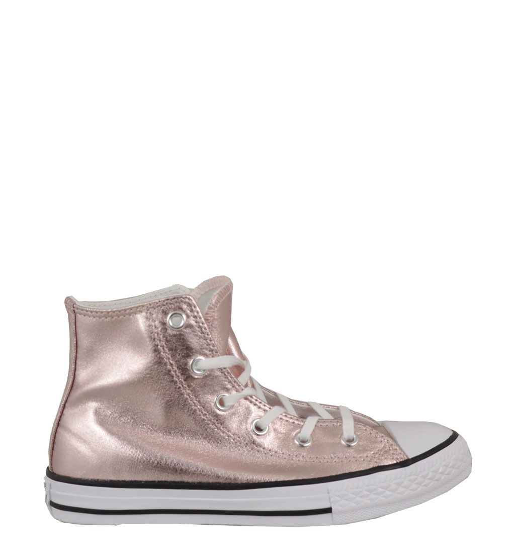 converse rosa metallic