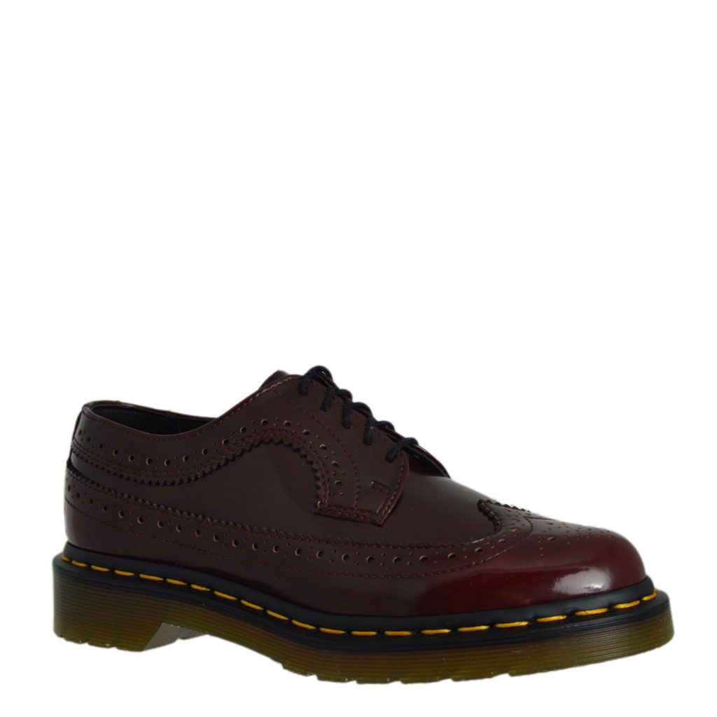 Dr martens bordeaux top lucide
