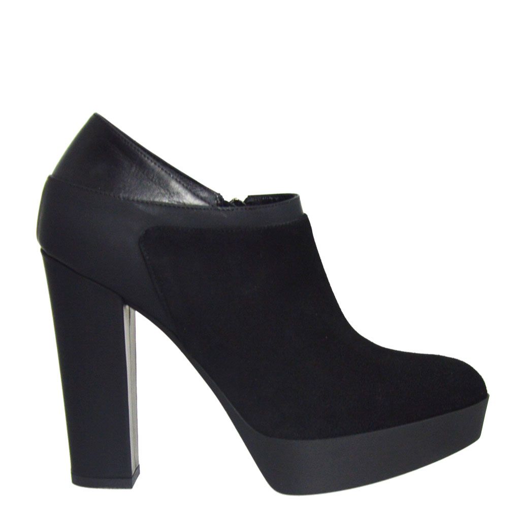 Tiffi lace up shoes made in leather and suede