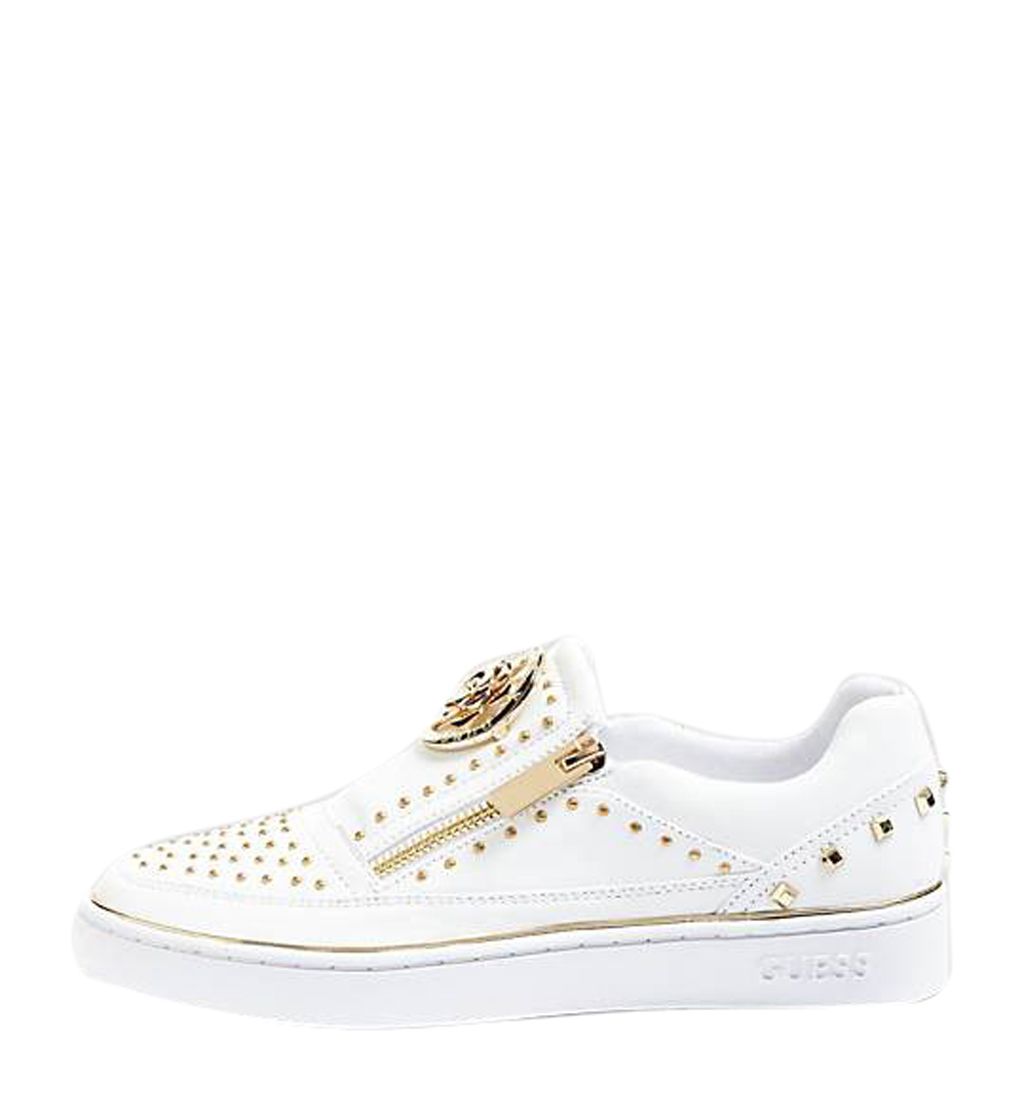Manchuriet Umulig rulletrappe Guess Beela Trainers FL5BEE LEA12WHITE