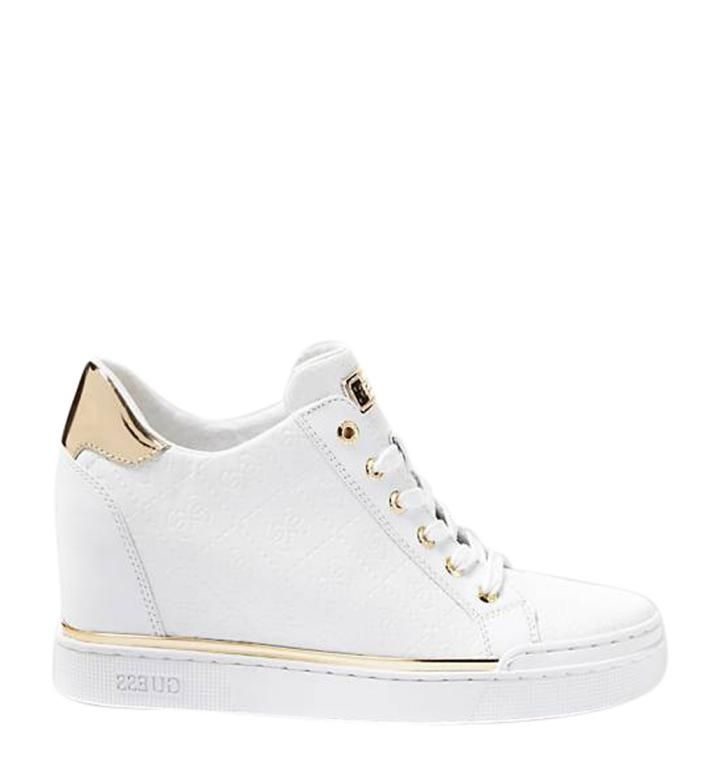 Guess Sneakers Donna Platform Scarpa Trainer Zeppa 8.5 cm Lacci Suola -  CommercioVirtuoso.it