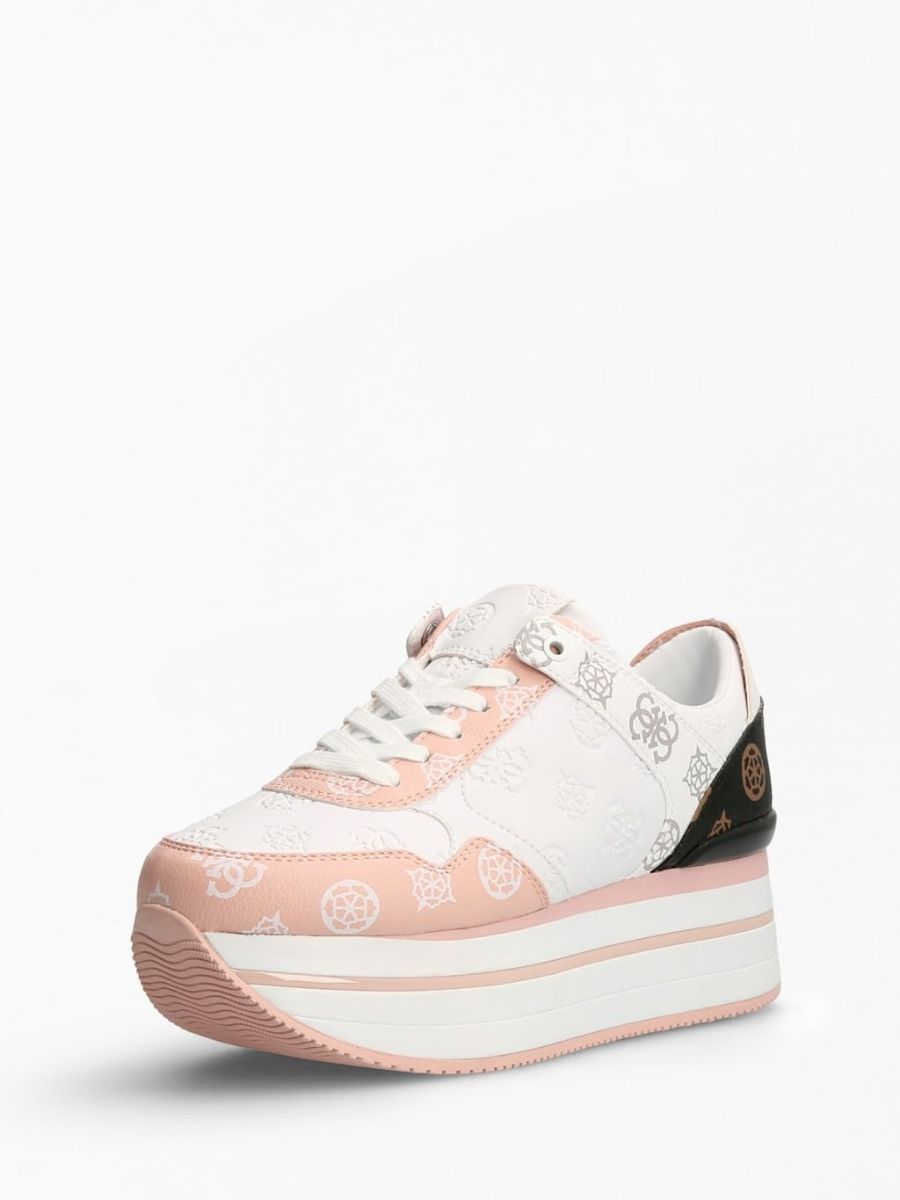 Guess Sneakers Hindle |FL5HIDFAL12WHIPI| Nuova Collezione P-E 2022