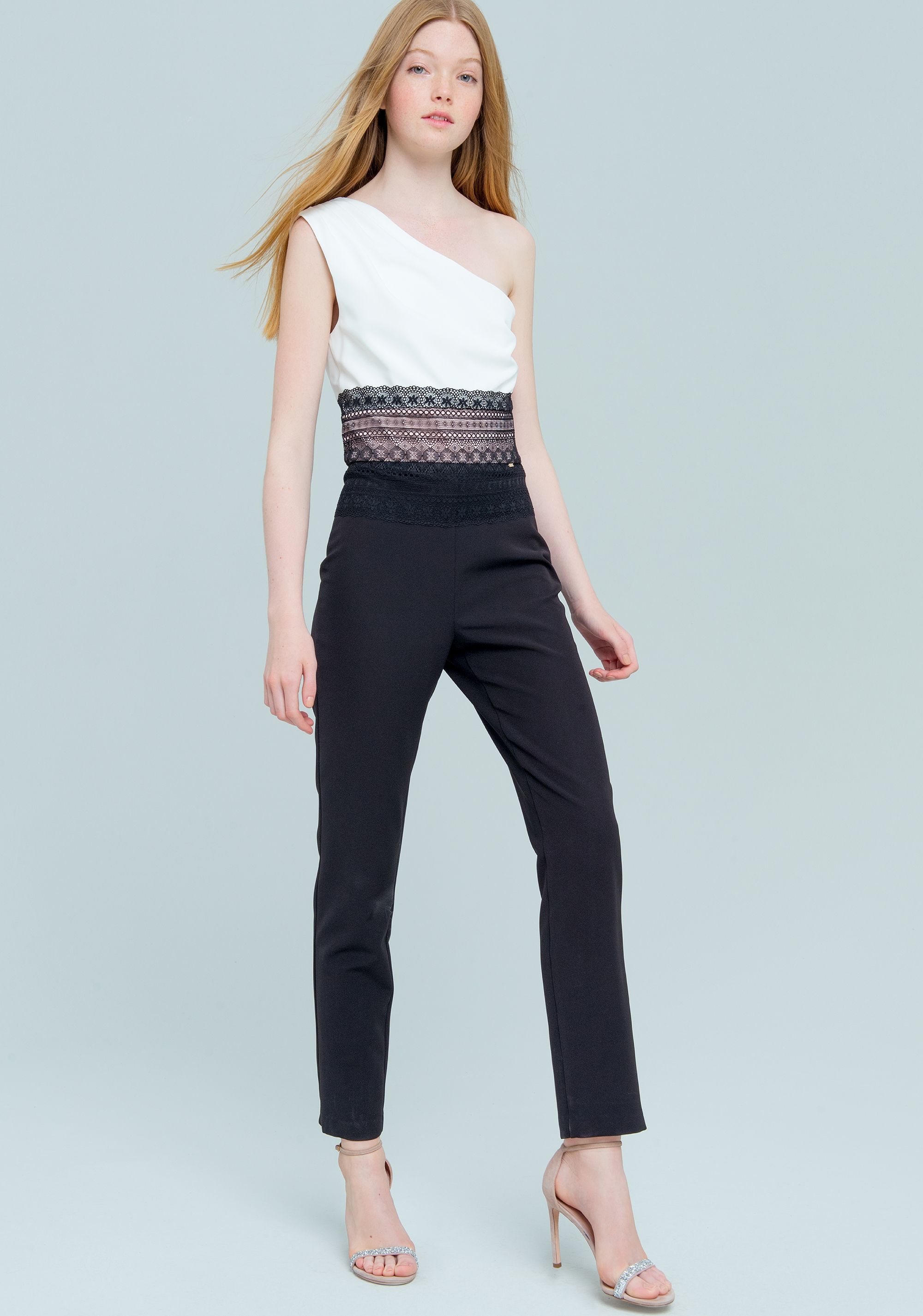 Fracomina Pantaloni tuta con pizzo | FR19SM619A17 | 149,00€