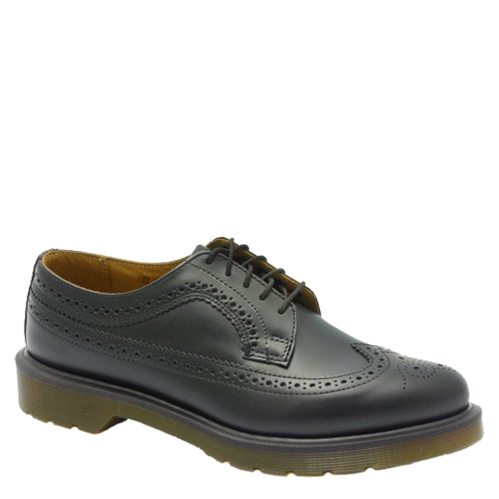 Dr. Martens scarpa in pelle con impunture all inglese
