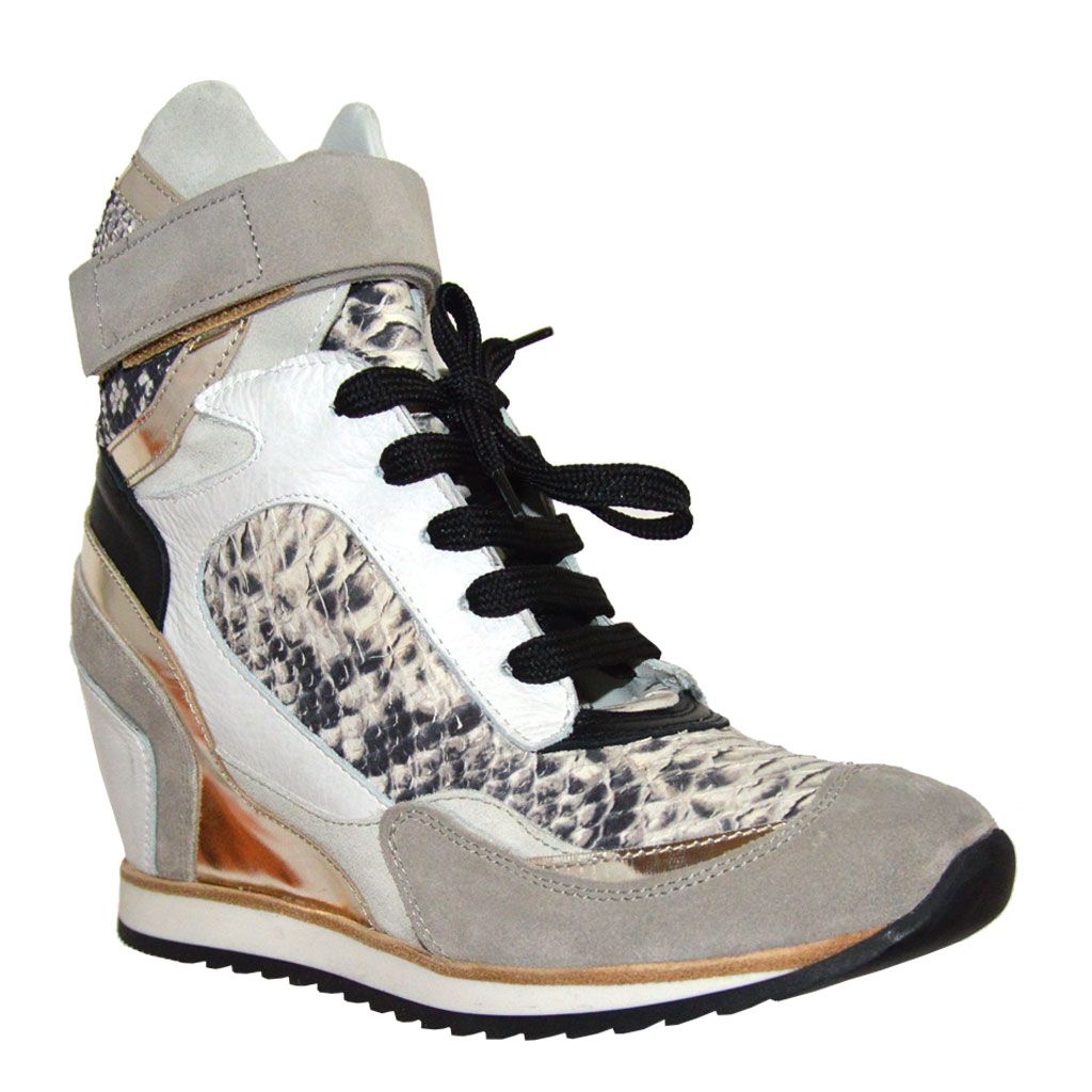 Elena iachi top wedge sneakers