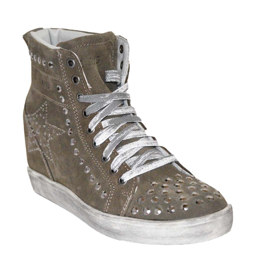 Converse con zeppa interna in pelle online
