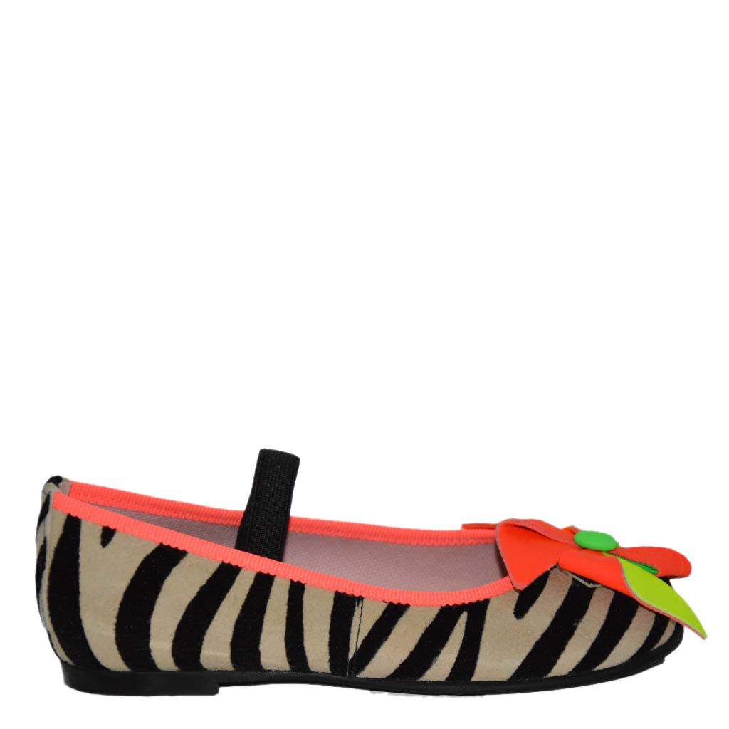 Ballerine zebrate online