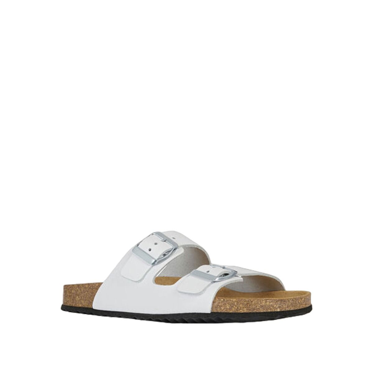 Geox Brionia Sandali Donna – Pelle Metallizzata, Tacco Piatto E Suola Traspirante – Sandali Anatomici Casual-Chic