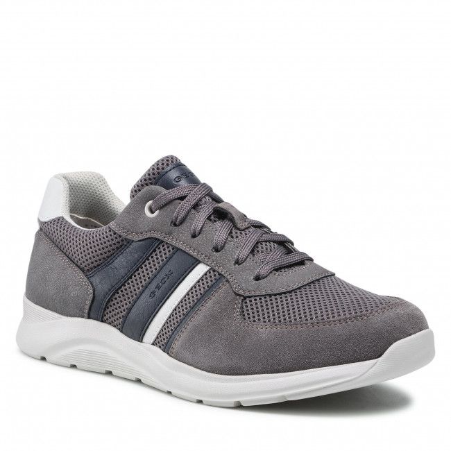 Sneakers Geox Damiano Tortora Bianco