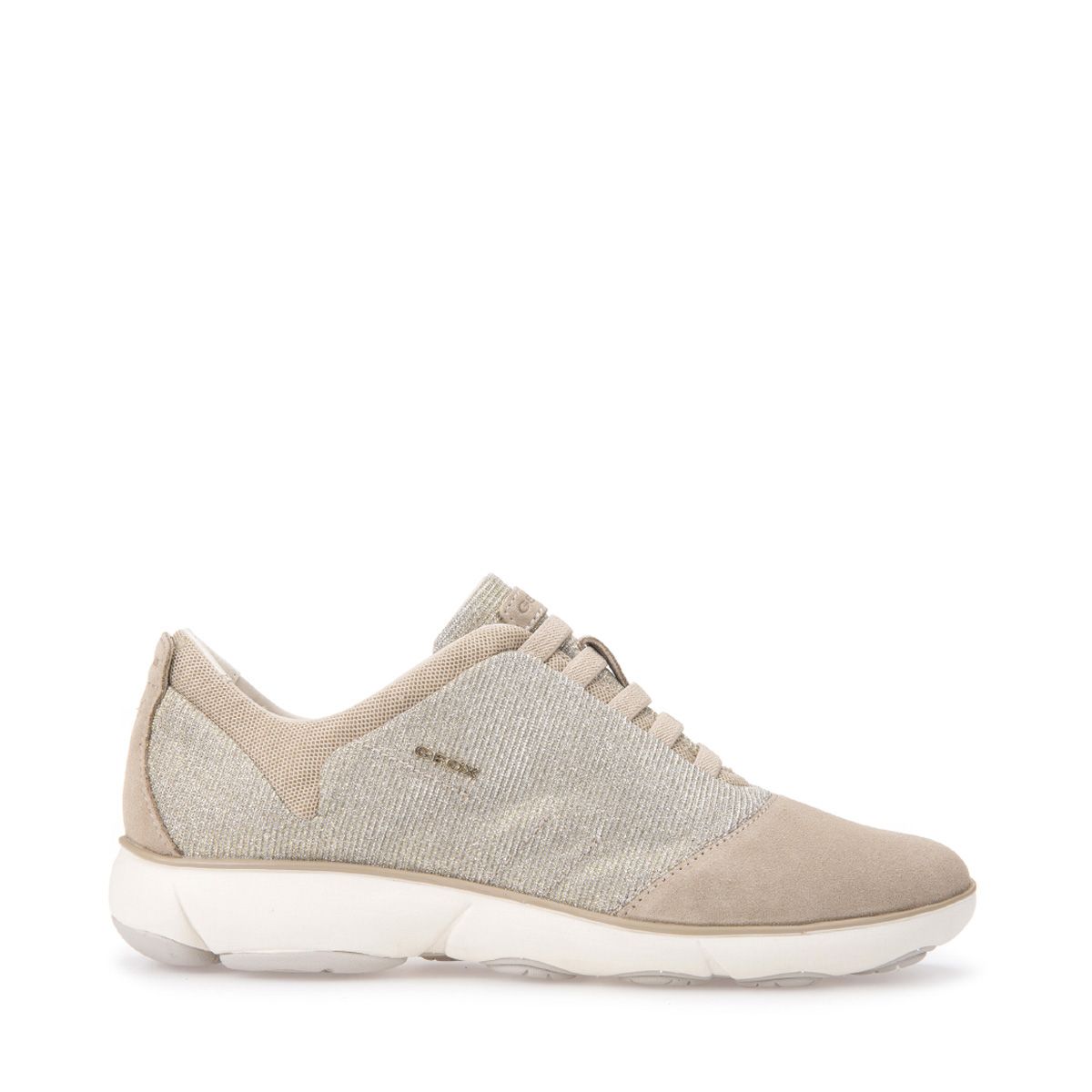 Scarpe Geox Nebula donna Sneakers in suede e tessuto tecnico