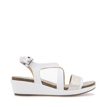 Scarpe Geox Donna Sandali con zeppa JANIRA neri Shop online