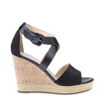 Catedral compromiso etiqueta Geox women's shoes | Janira wedge sandals black |Shop online