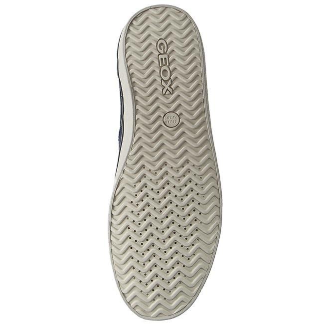 Scarpe uomo Geox SMART in tela e camoscio blu U62X2B 02210 C4002