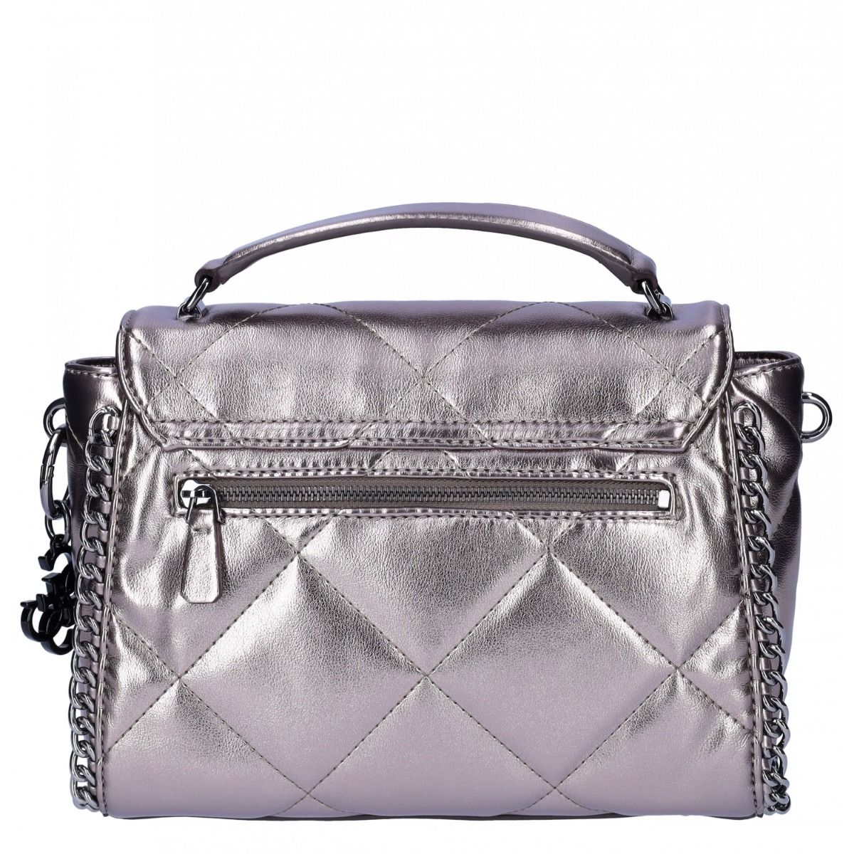 guess metallic handbag