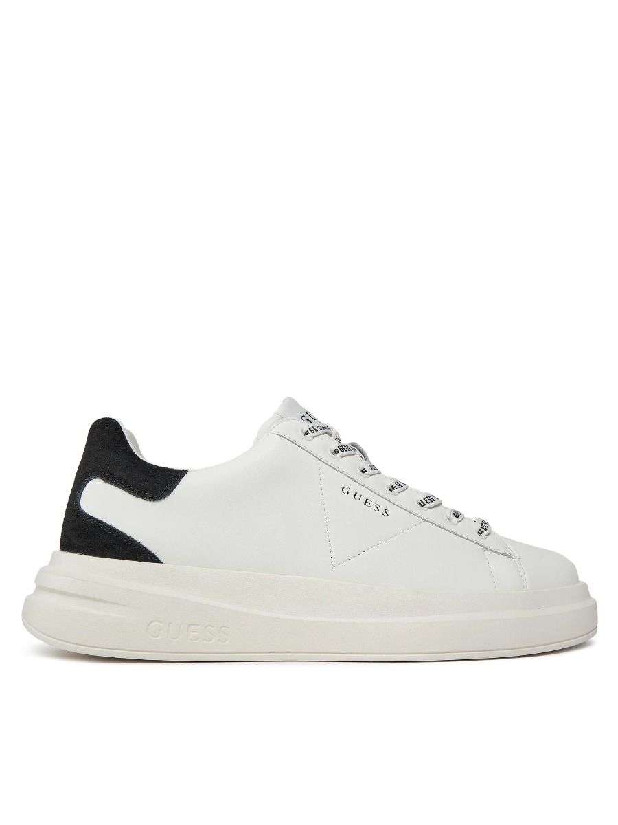 GUESS Chaze Scarpe Da Ginnastica Uomo | Sneaker Con Fondo Rialzato E Soletta Memory Foam, Tomaia In Finta Pelle Scamosciata E Tessuto